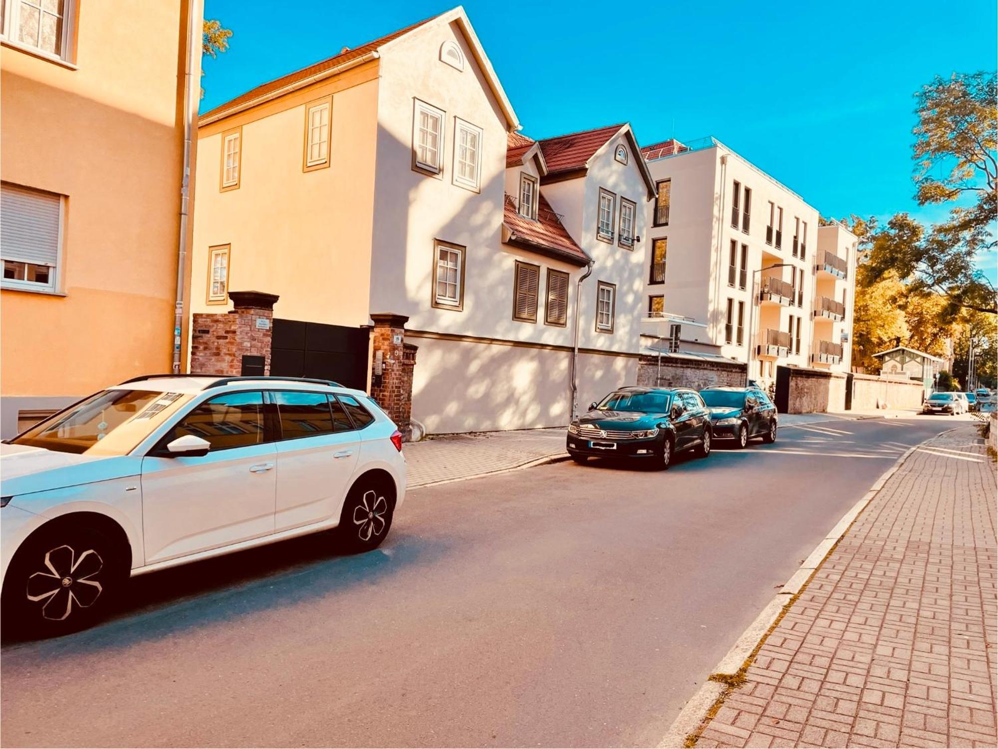 Ferienwohnungen Mey Haus Zum Rosenstock Erfurt Exteriör bild